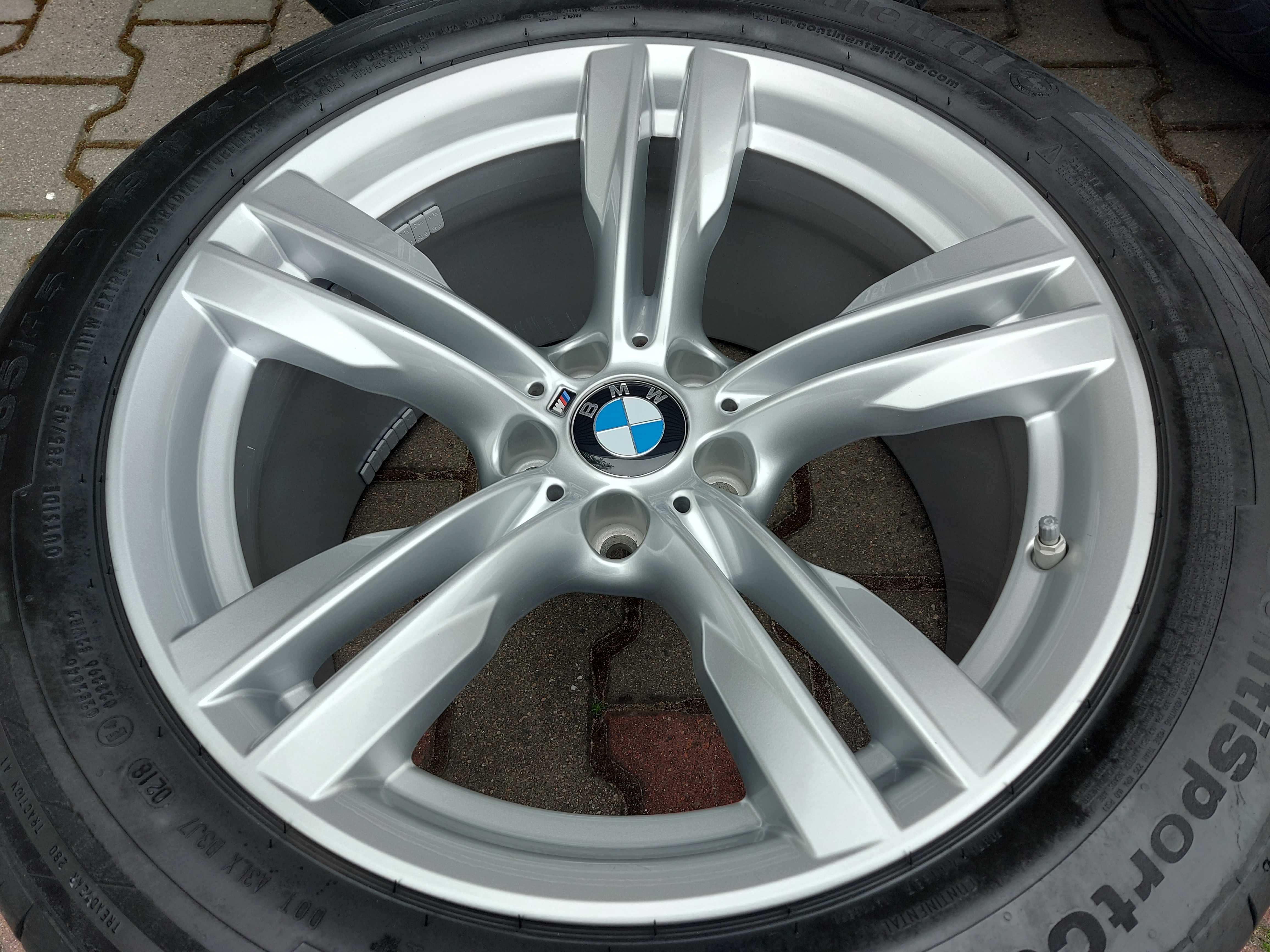 Koła Felgi BMW X5 F15 / X6 F16 Xdrive 19x10/9J Continental RSC Mpakiet