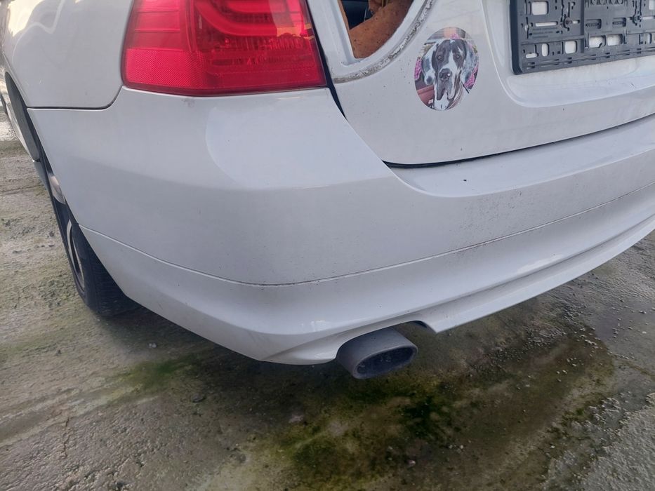 alpinweiss III 3 A300 bialy zderzak tyl tylny bmw e91 LIFT