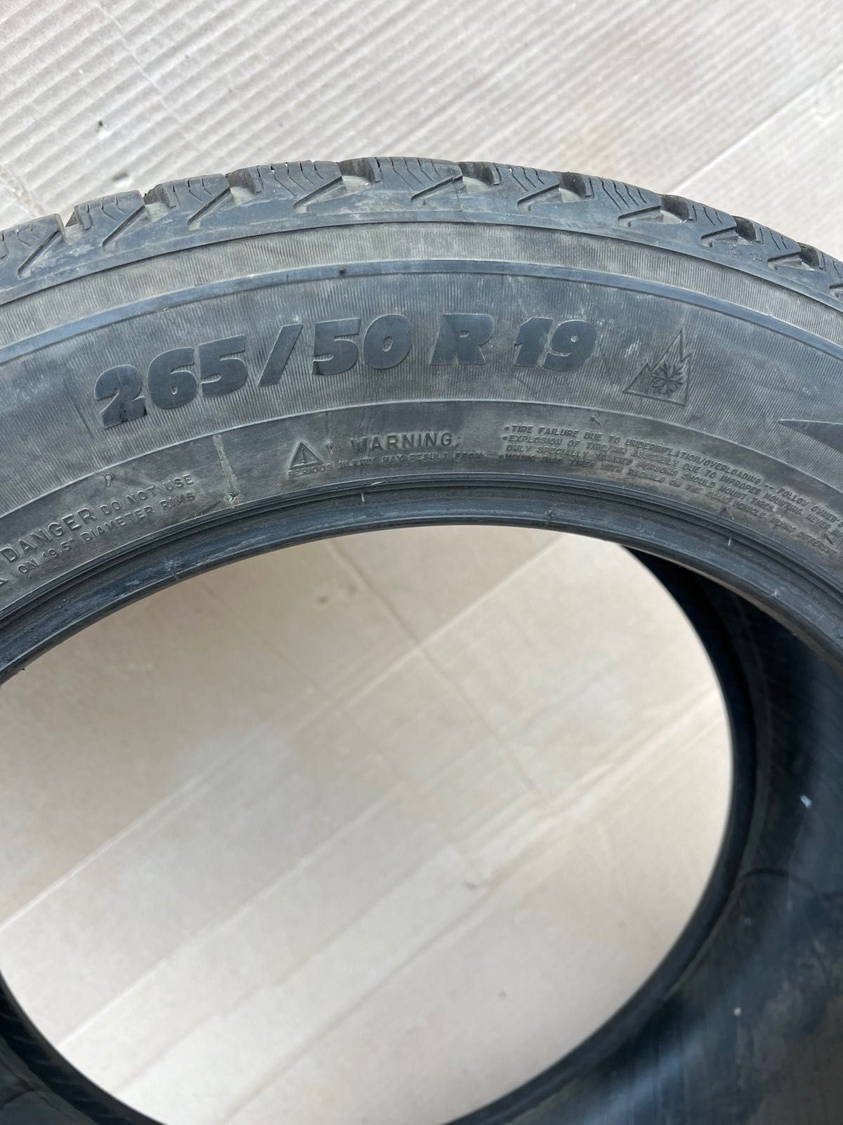 Шини зимові MICHELIN б/у 265/50 R19