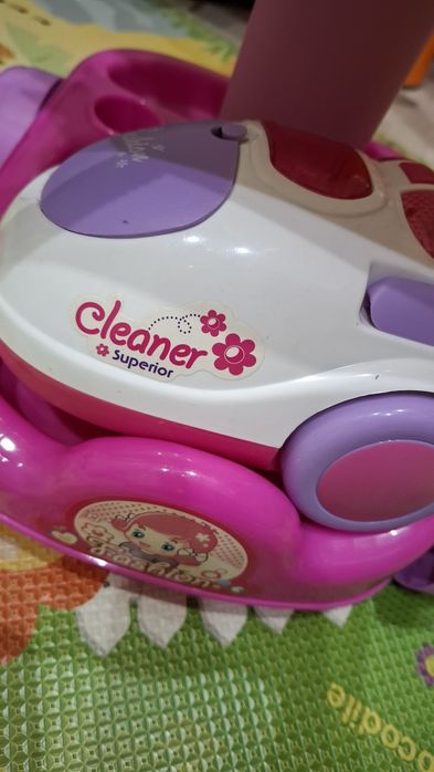 Детский пылесос с тачкой бу