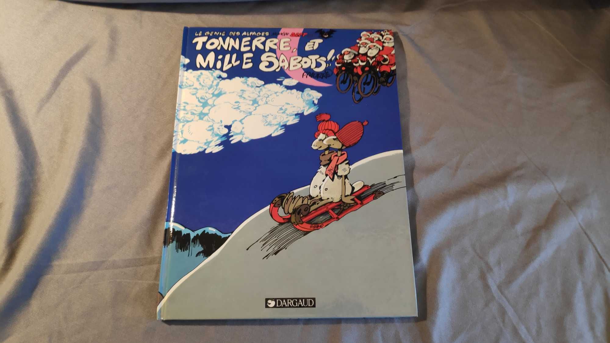 Tonnerre et Mille Sabots komiks język francuski