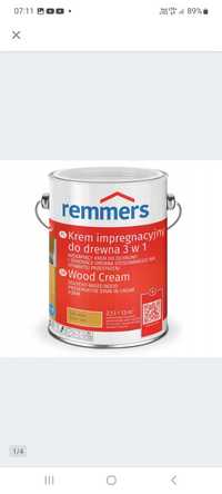 Farba Remmers 3w1 cream 5l sosna