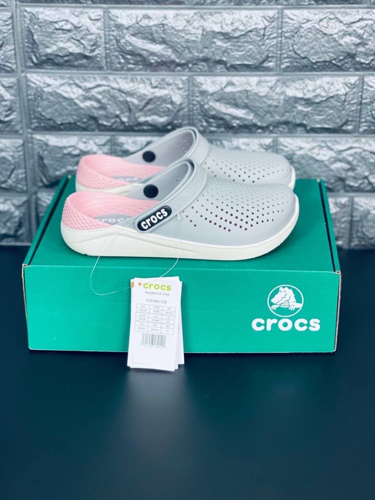 Шлепанцы Crocs LiteRide женские Шлепки кроксы сабо тапочки Новинка!