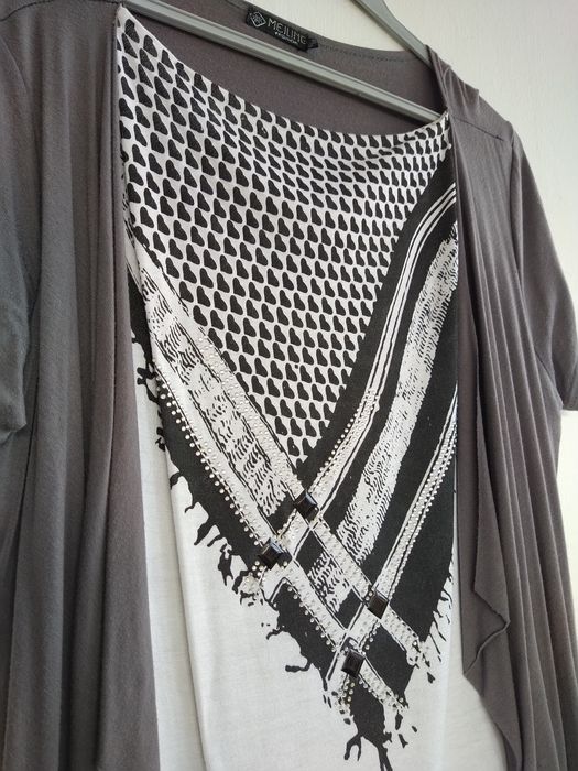 Casaco e bLusa 2 em 1 com brilho - Tamanho XXL