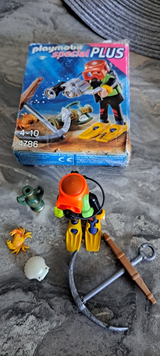 Playmobil 4786 Nurek special Plus oraz dodatkowych nurek