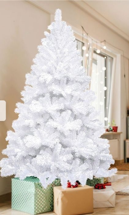 Árvore natal 210 cm branca