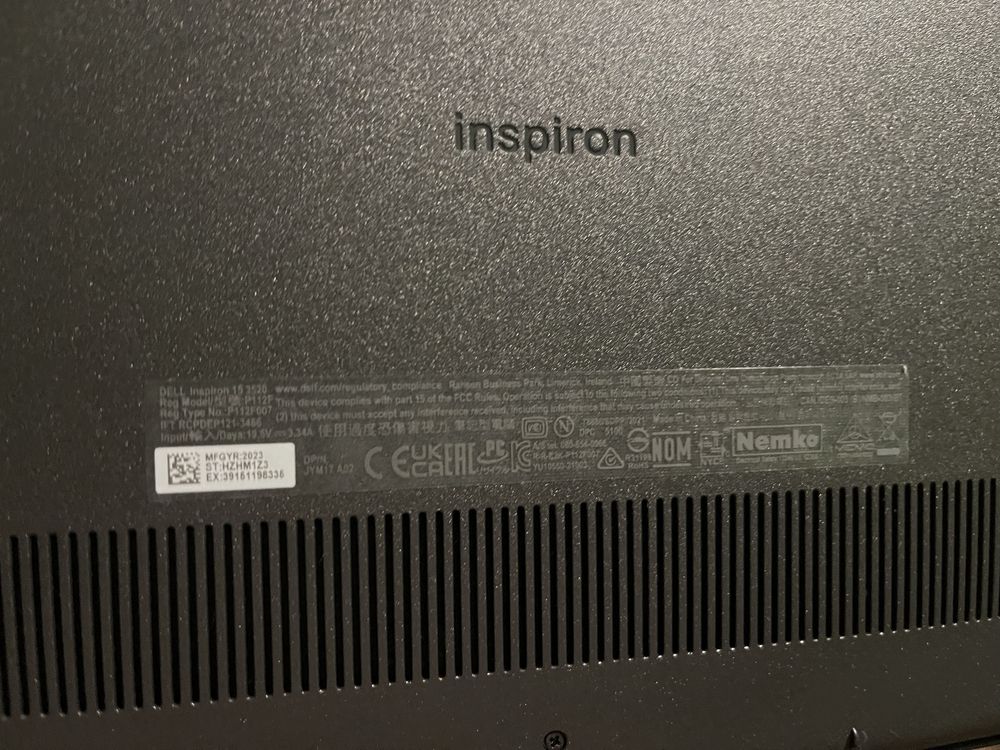 Dell Inspiron 3520 i5-1235U 16GB 512GB SSD 15,6"