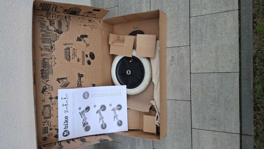 Wishbone bike 3w1 rowerek biegowy NATURAL najniższy !!!