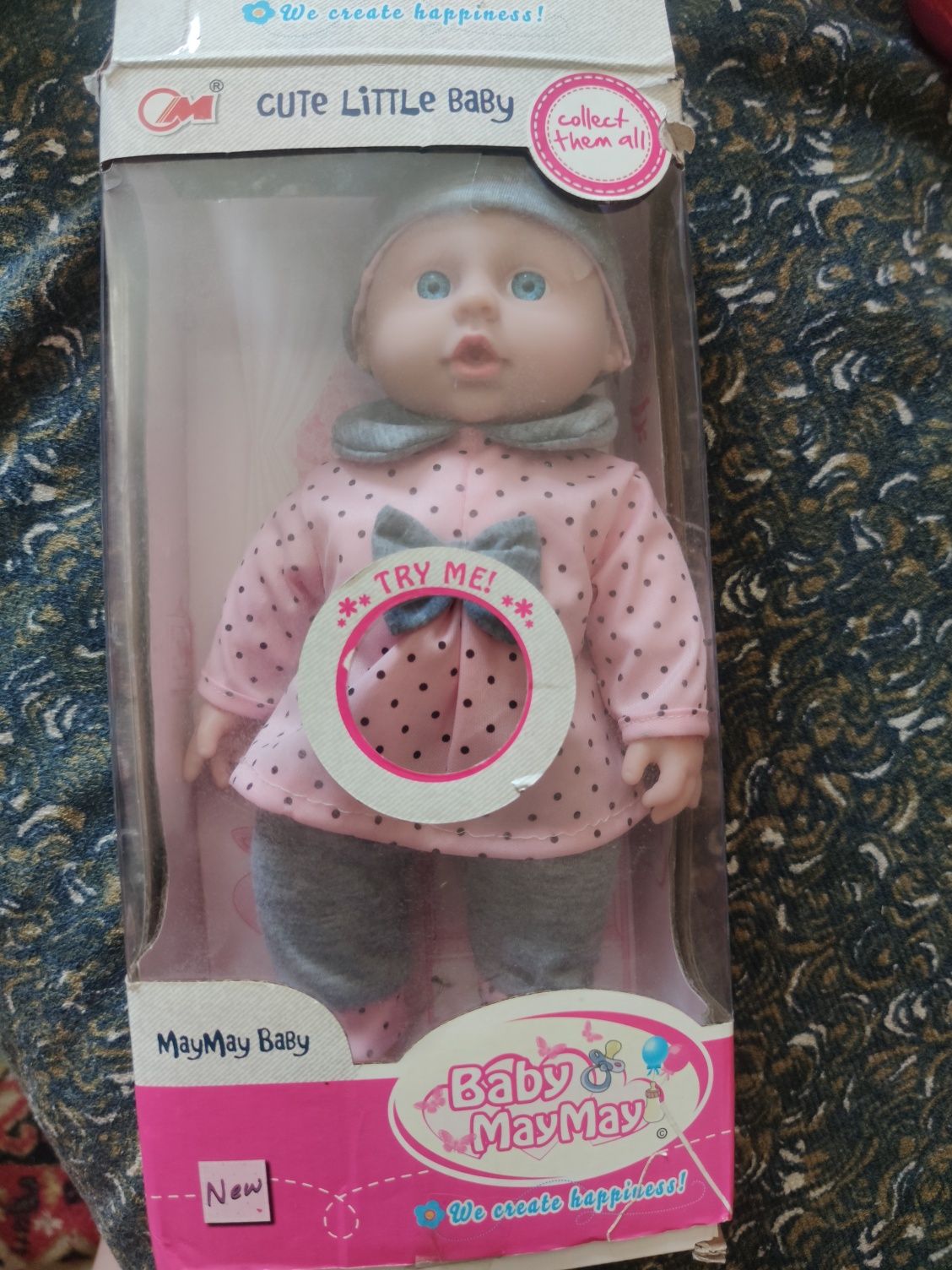 Кукла пупс 12+ baby maymay