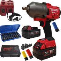 MILWAUKEE M18 ONEFHIWF12-502X Klucz Udarowy 1898Nm Z akcesoriami