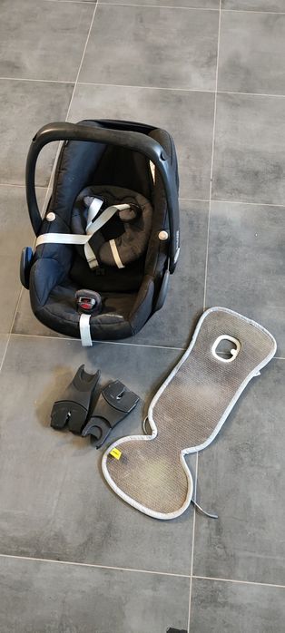 Fotelik nosidełko łupina Maxi Cosi Pebble isofix + adaptery anex sport
