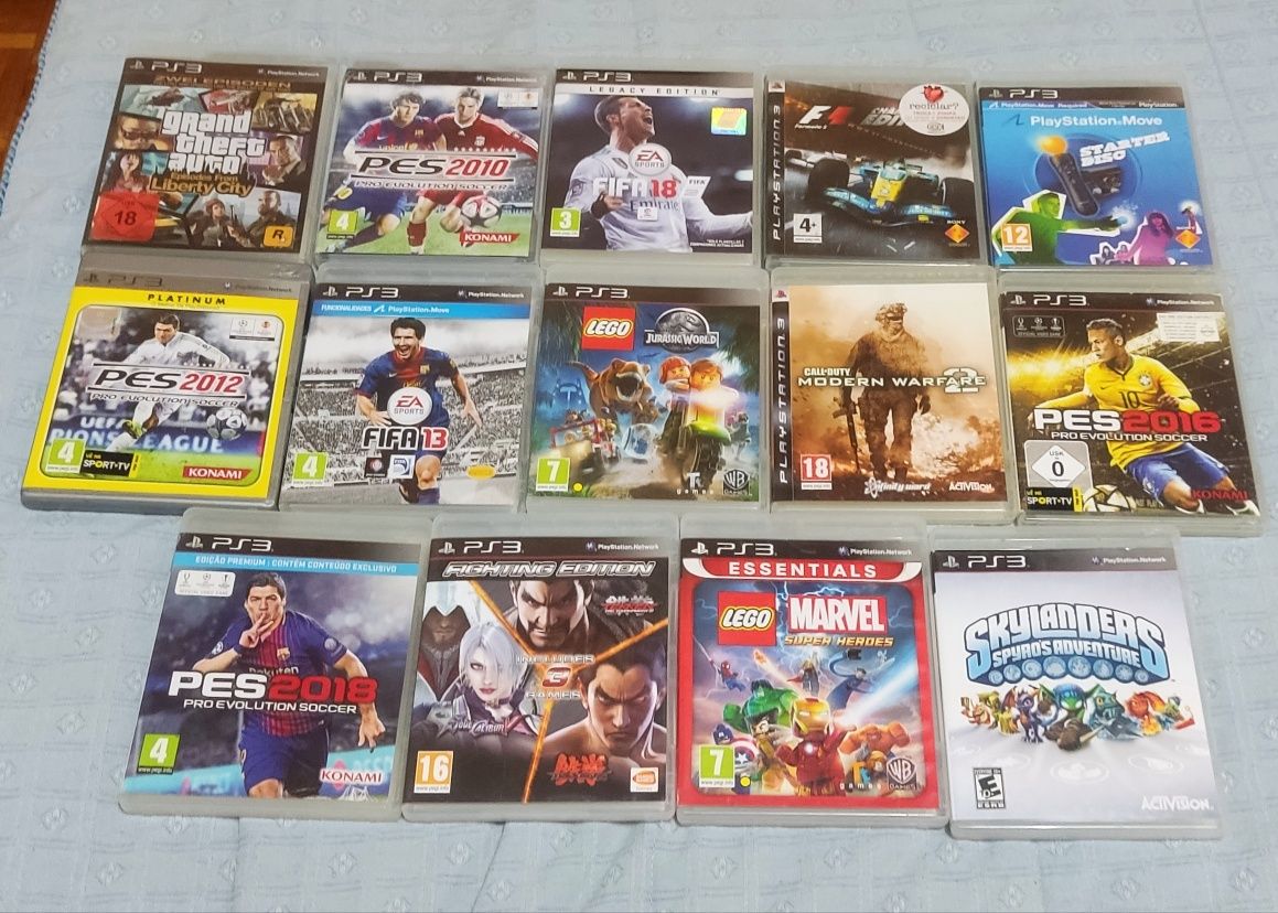 Vendo lote jogos Ps3
