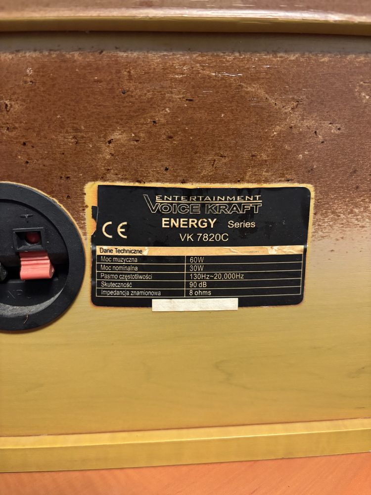 Zestaw 5 głośników Voice Kraft VK 7820