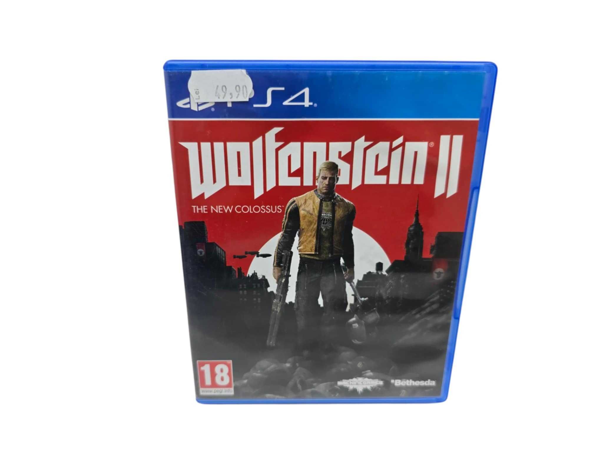 Gra PS4 Wolfenstein II 2 The New Colossus