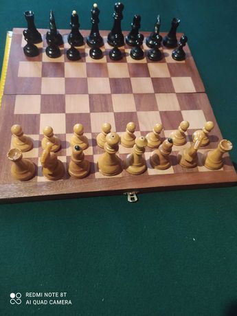 Шахматы деревянные с утяжелителями