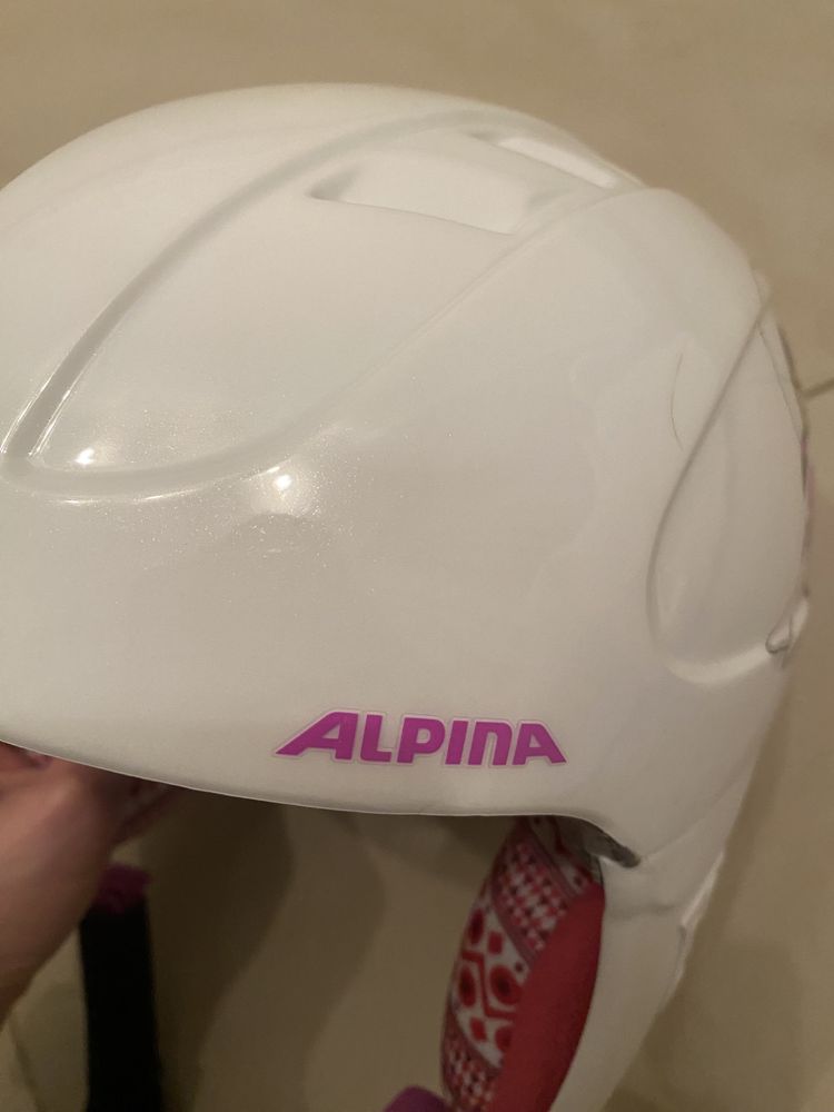 Kask nowy bez metki, alpina carat 51-55.