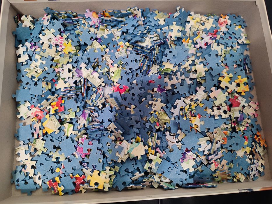 Пазлы на 1.000 деталей.