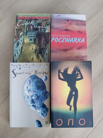 Zestaw książek Doroty Terakowskiej Ono, Poczwarka i inne