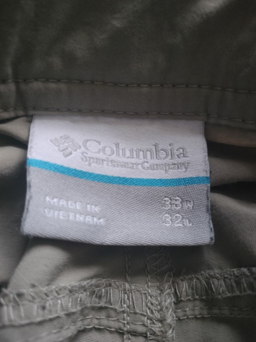 Spodnie męskie trekkingowe turystyczne Columbia