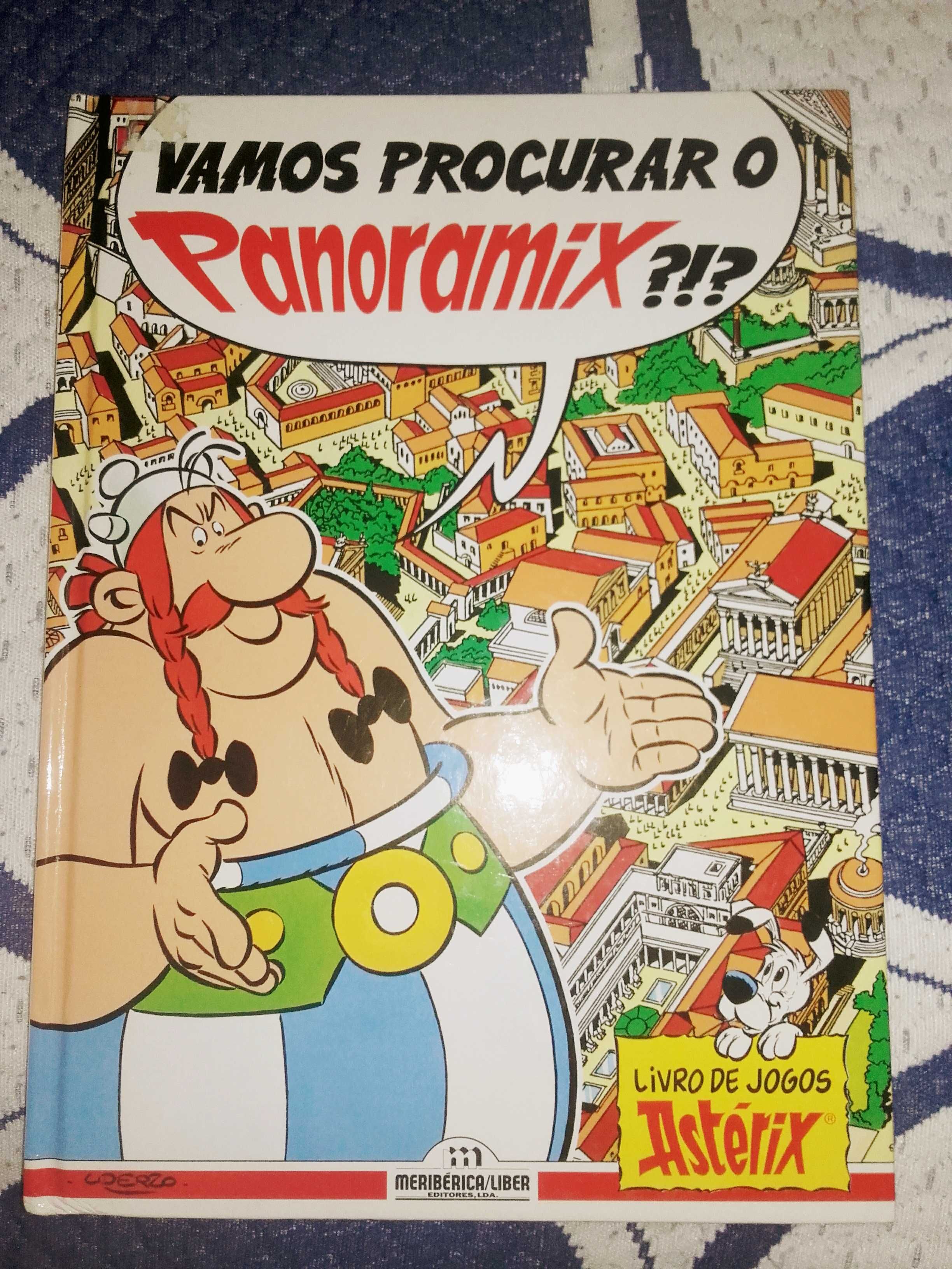 Livros Astérix Obélix Vamos Procurar O Panoramix E Cinco Semanas Balão