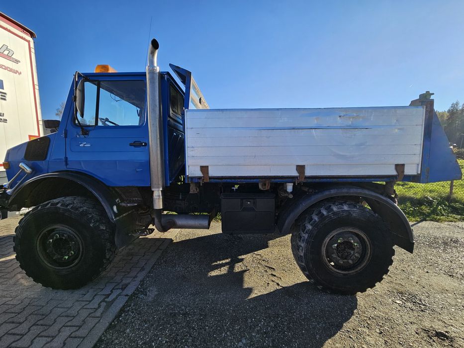 Mercedes-Benz UNIMOG 1700 Ciągnik rolniczy, traktor, wywrotka 4x4 !!!