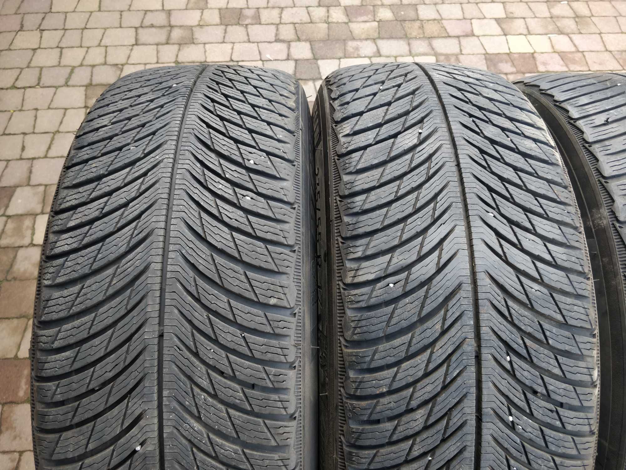 3032. Opony zimowe 235/55/17 Michelin 2021r 6.5mm cena za 2szt