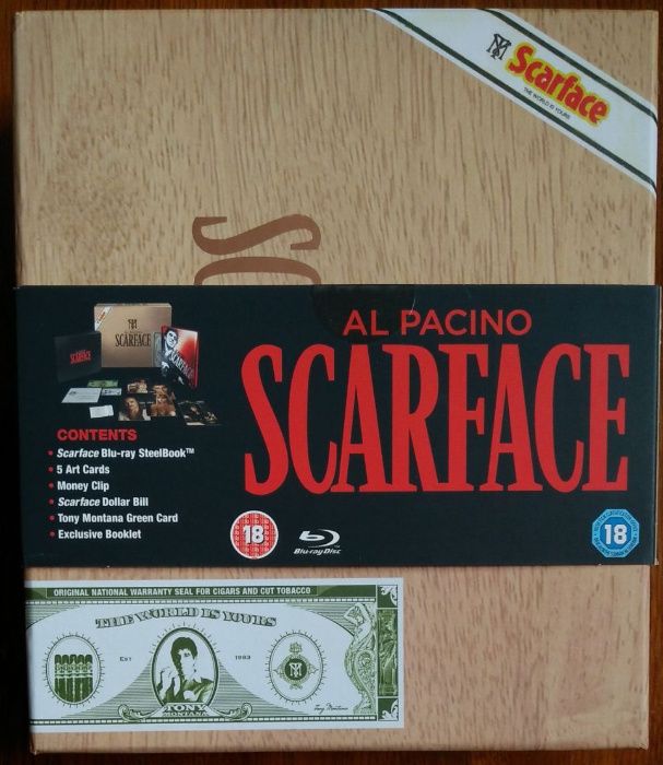 Człowiek z Blizną Scarface Blu Ray Limited Collector's Edition