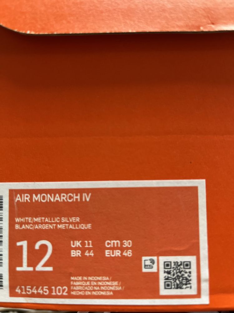 Nowe oryginalne Nike Air Monarch IV roz.46