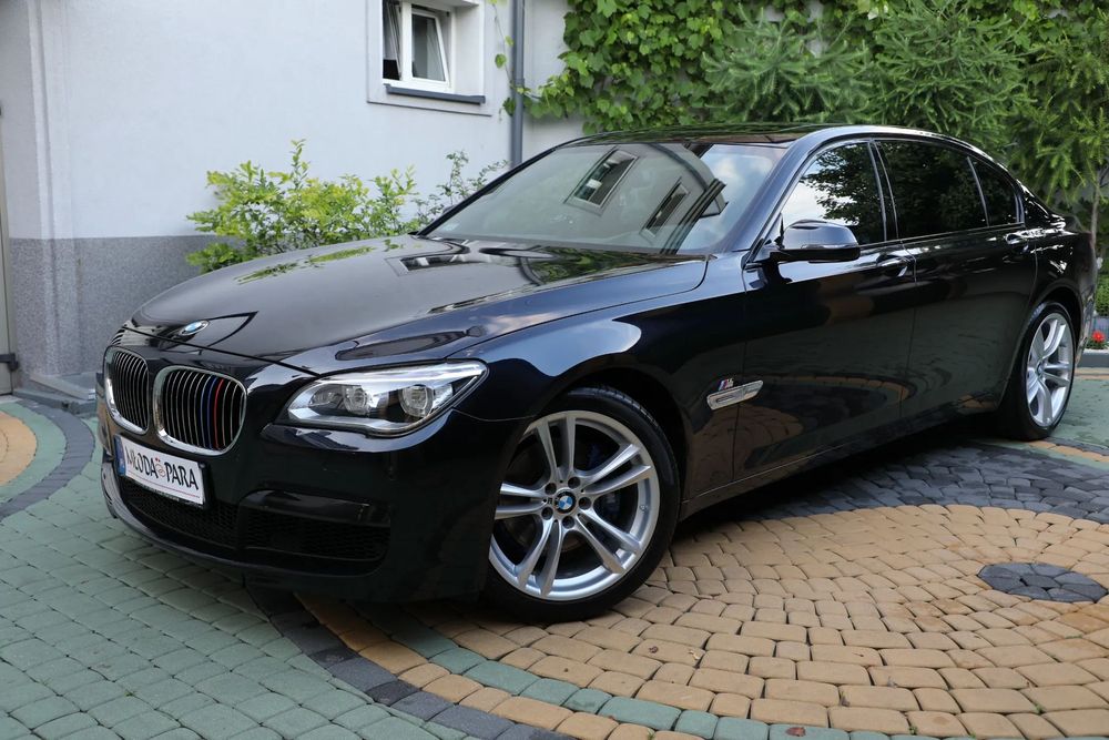 BMW Seria 7 BMW 740Li M-pakiet 52 tys km stan salonowy bogate wyposażenie