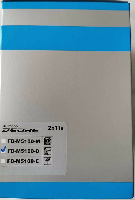 SHIMANO FD-M5100-D Przerzutka 2 Biegowa Side Swing
