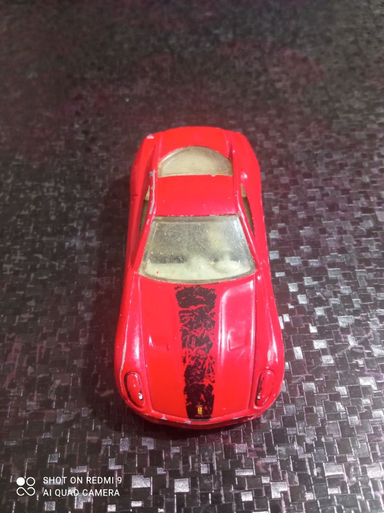 Ferrari 599 GTB hot wheels czerwone