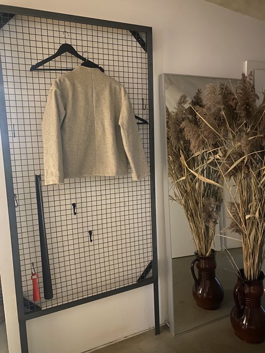 Wieszak do przedpokoju na odziez loft industrial krata