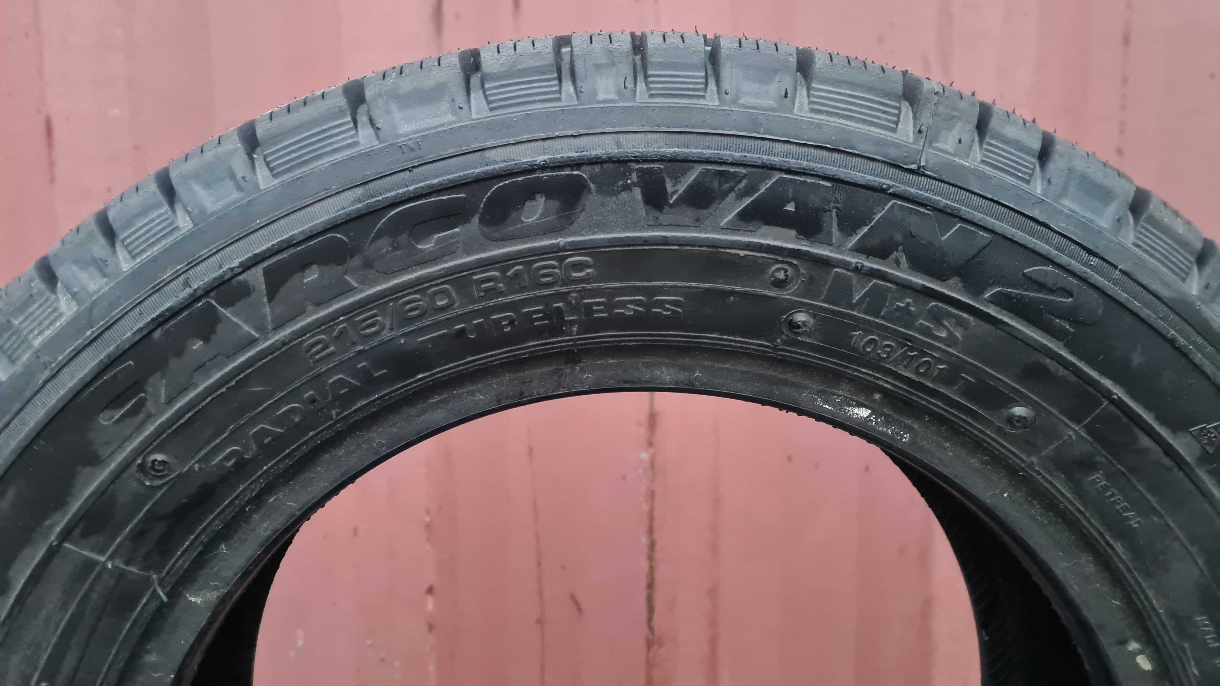 Opona Zimowa Całoroczna 215/60R16C 103T Profil Collins Cargo Van2