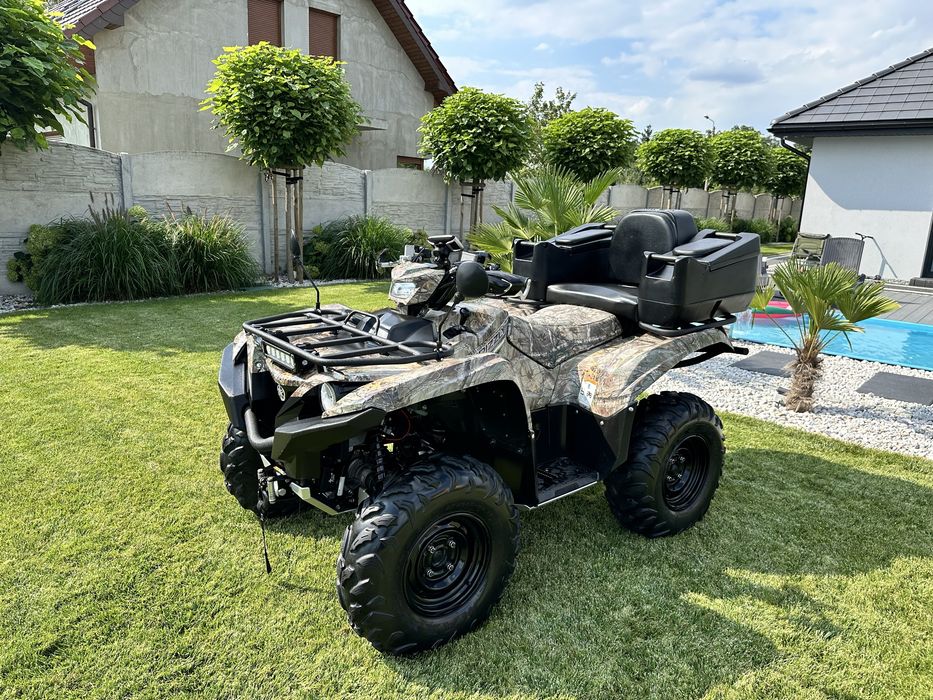 Yamaha Grizzly 700 Camo wersja limited 900km stan nówka folia ppf