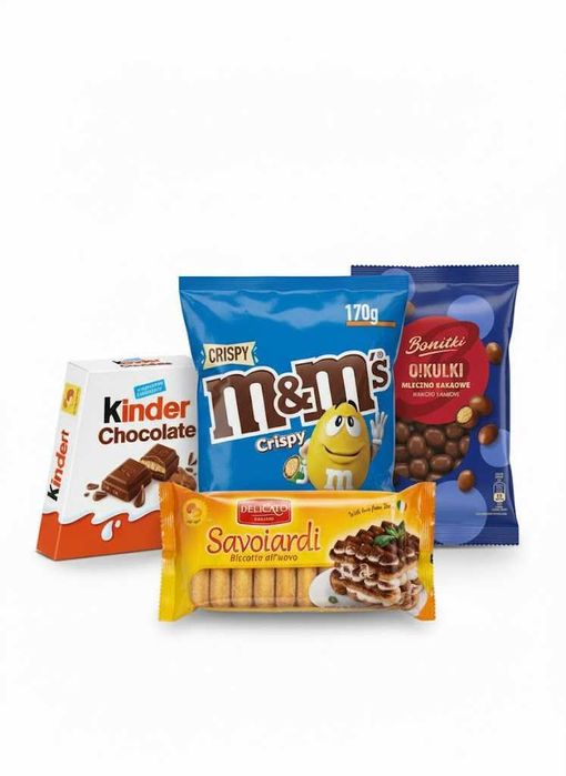 Європейські Солодощі: Печиво, Вафлі, Пряники та Преміум Шоколад