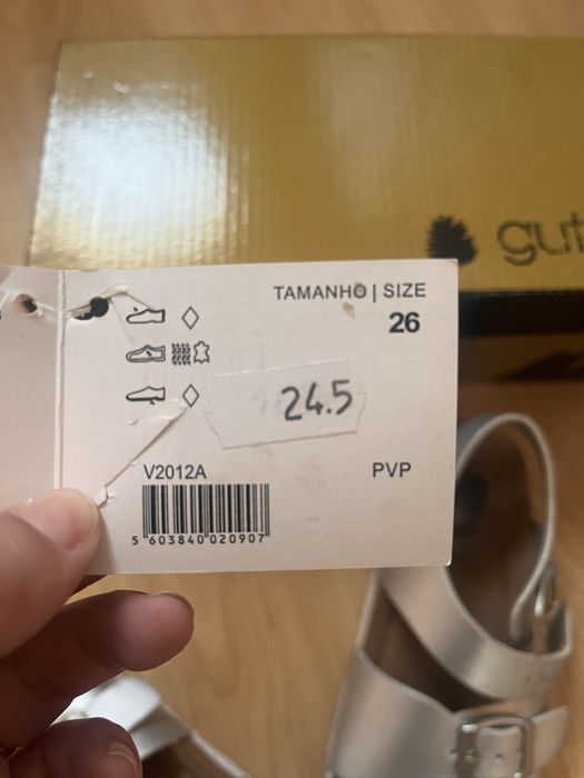 Sandalias menina Gutten 26