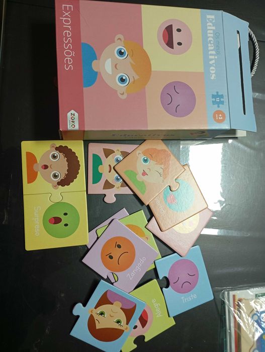 Conjunto de 6 puzzles