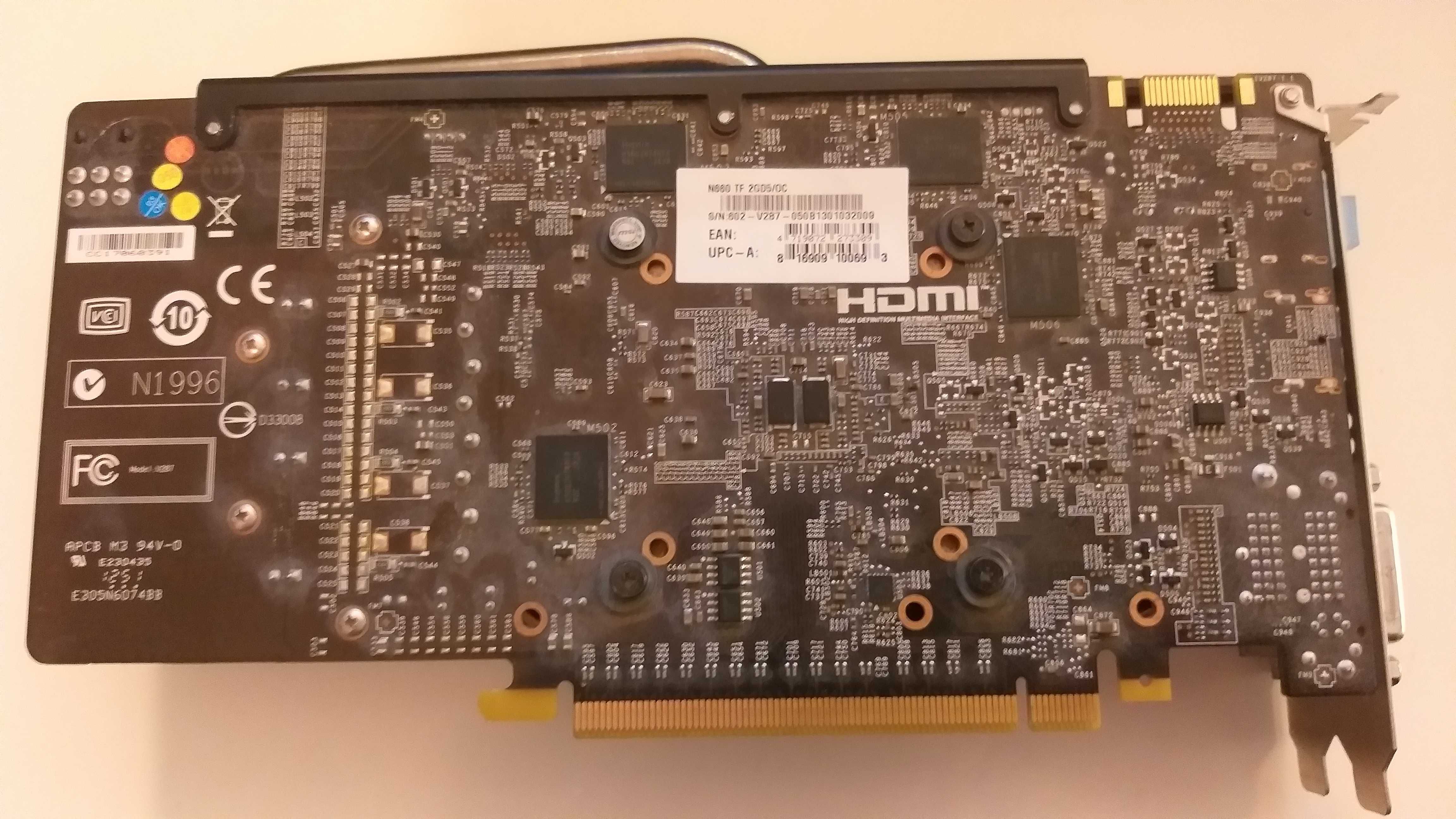 Karta graficzna MSI GEFORCE GTX660 TwinFrozr III 2GB DDR5 192BIT HDMI
