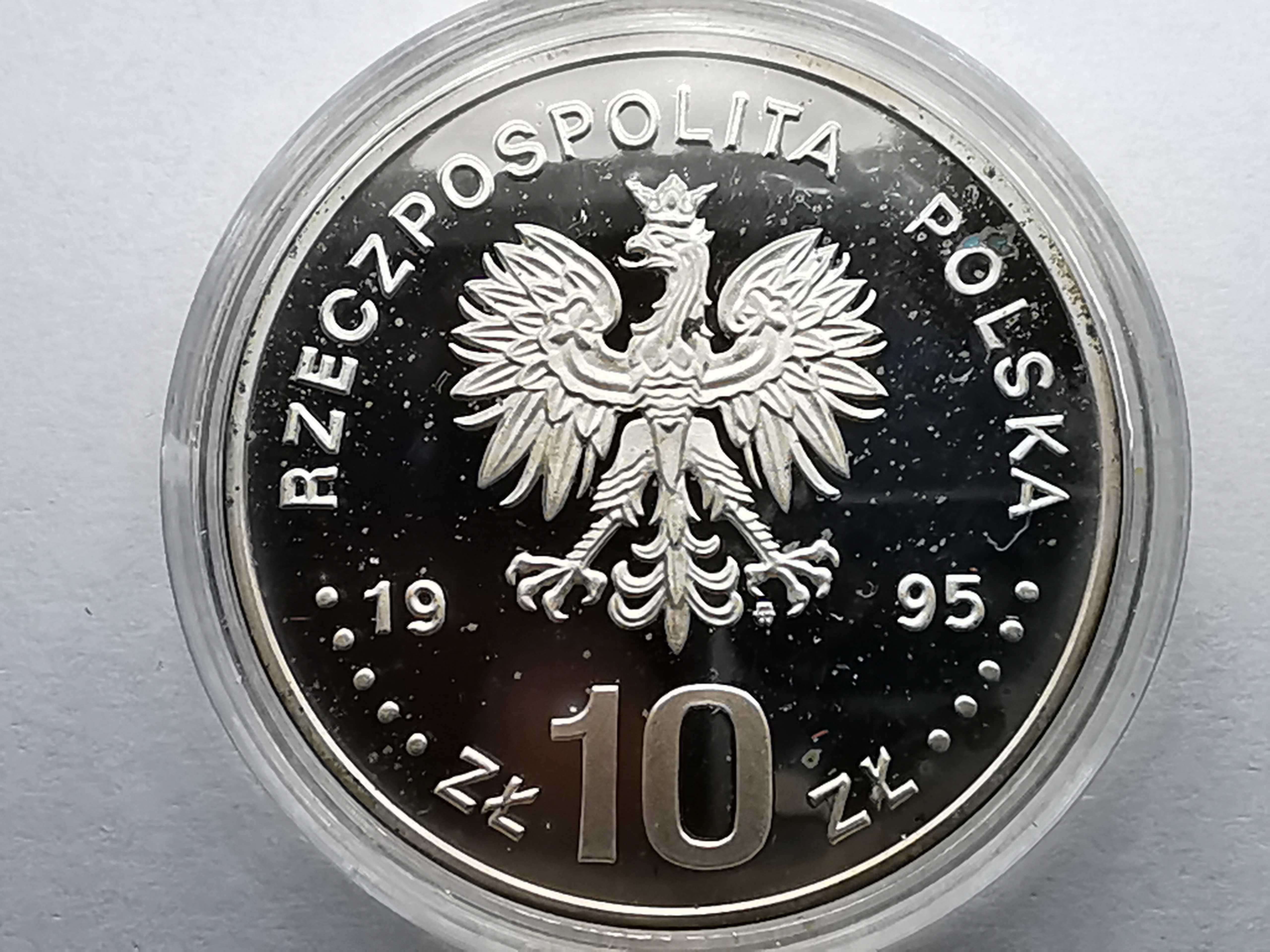 Moneta Żołnierz Polski na Frontach - Berlin 1945- Lustrzanka 10zl