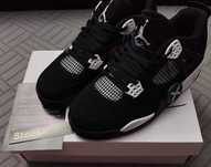 "Buty damskie Trampki"Nike_Air_Jordan_4_Retro_White_Thunder 45