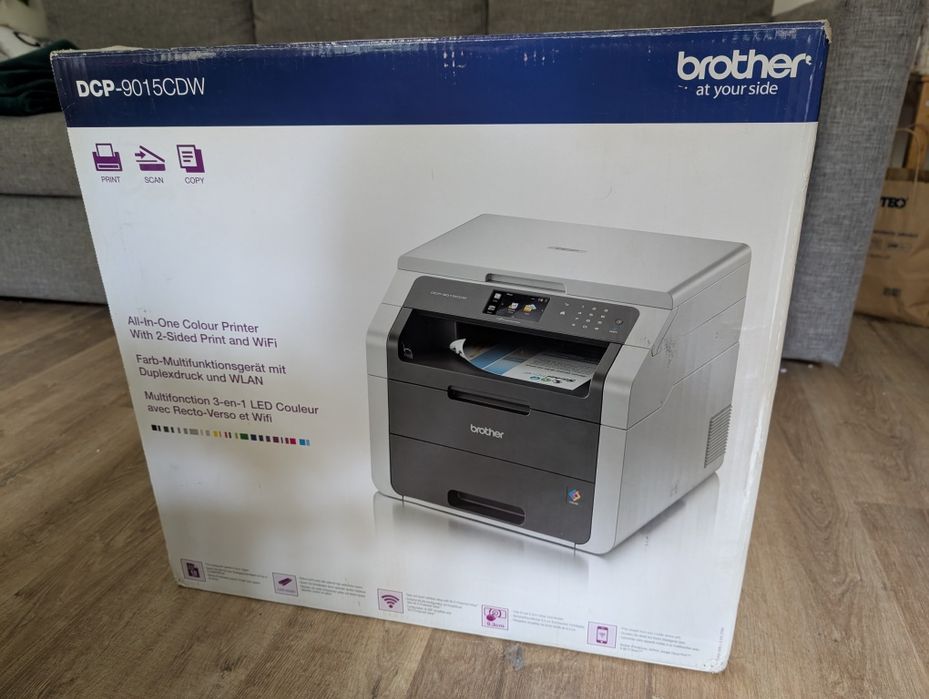 Drukarka laserowa + skaner wifi Brother 9015CDW