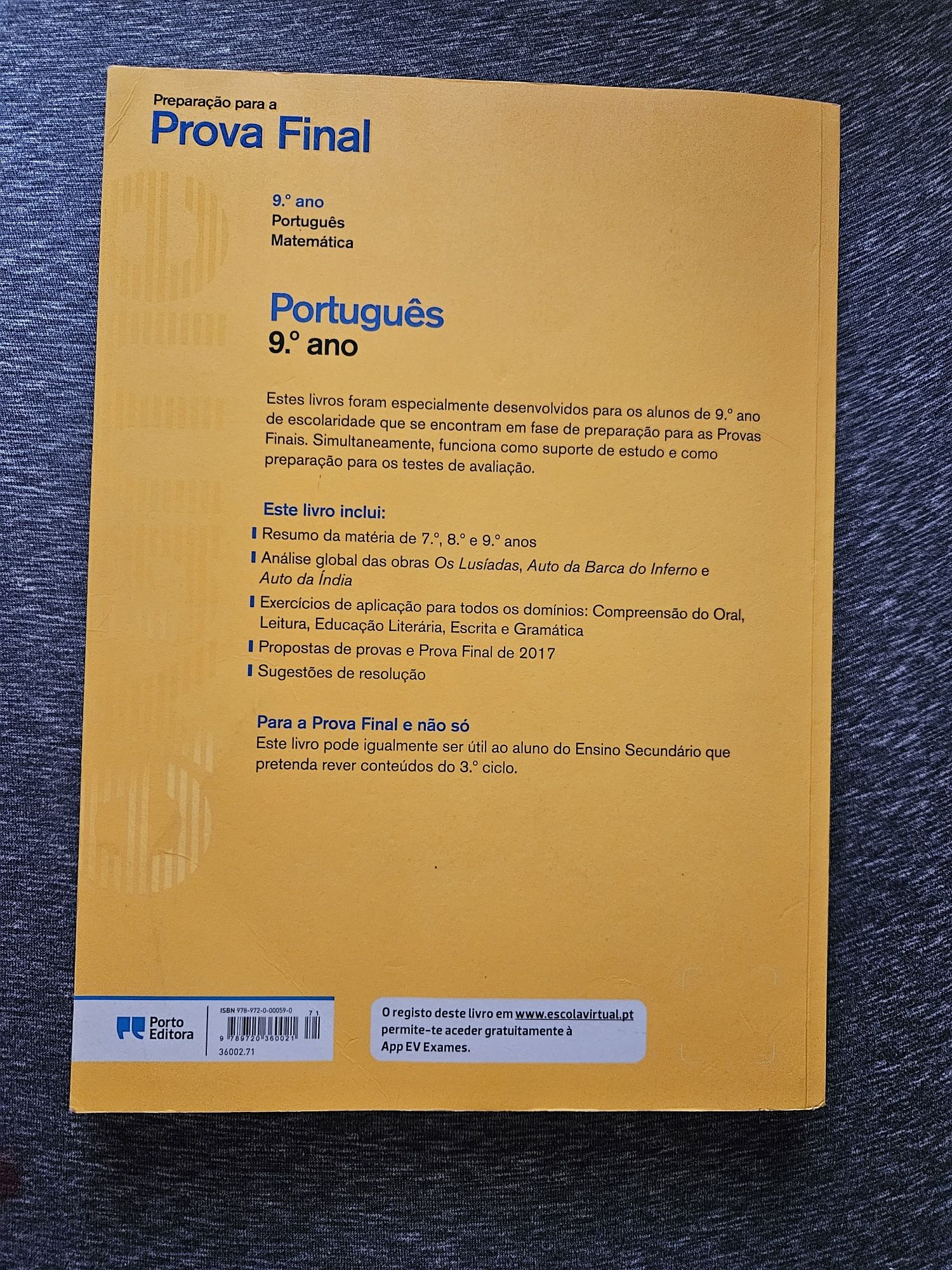 Livro exame 9ano