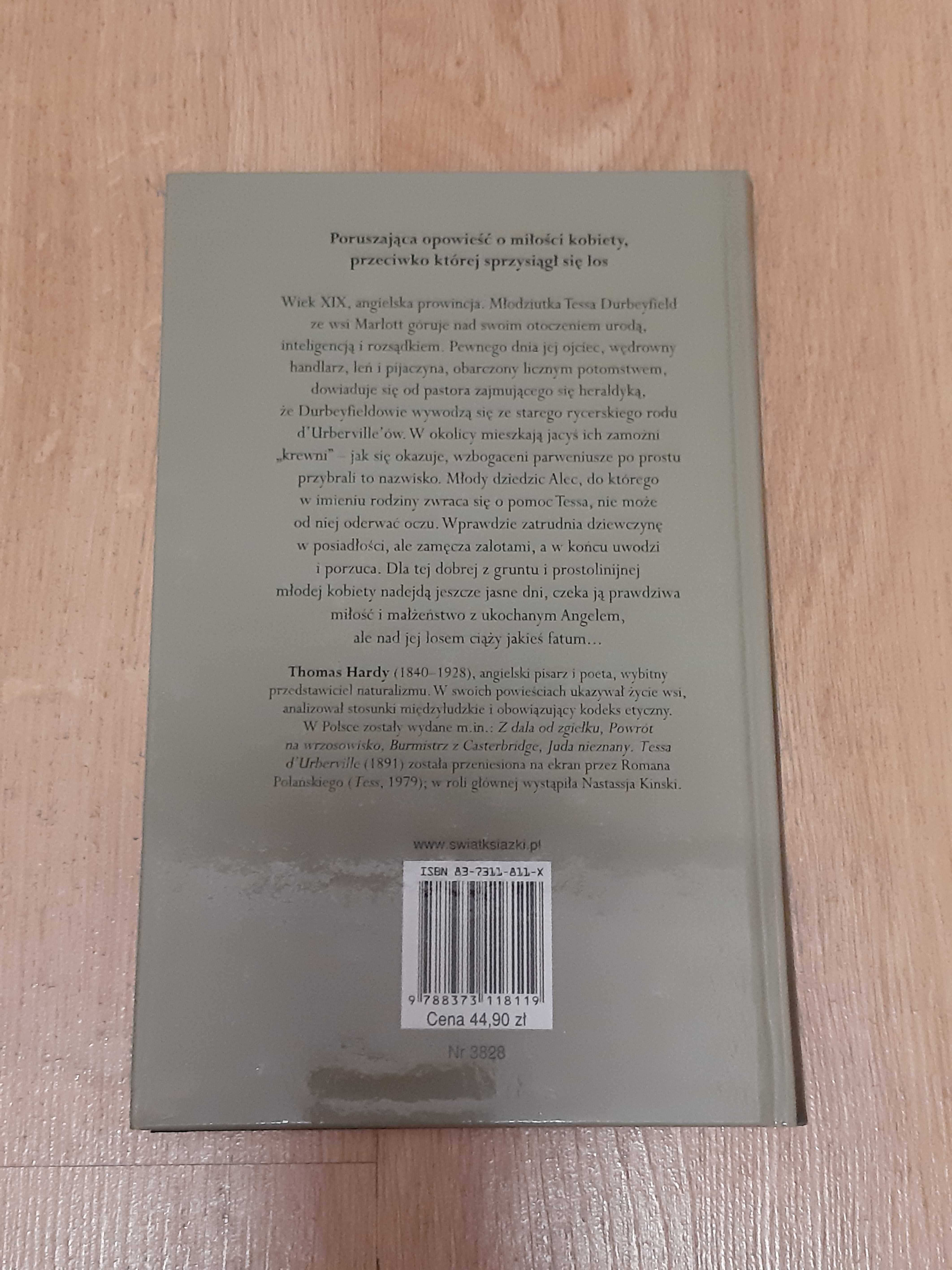 Tessa dUrberville Historia kobiety czystej