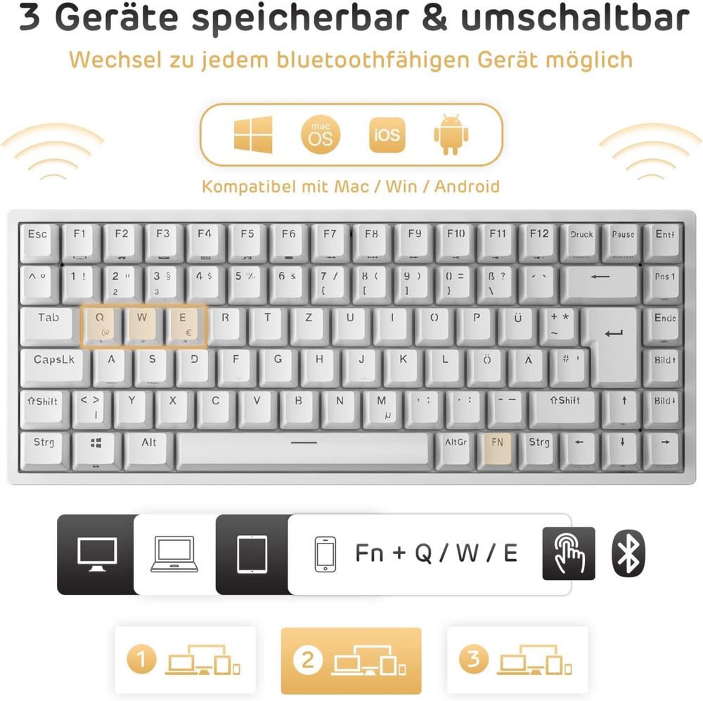 Klawiatura mechaniczna RK84 de