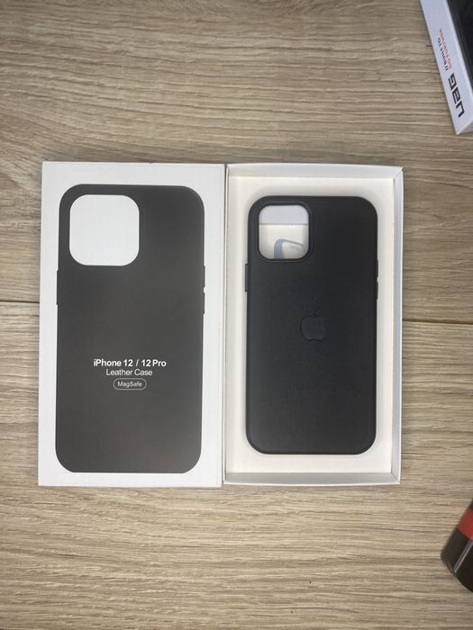 Чехол кожаный MagSafe iPhone все модели