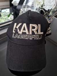 Czapka czarna Karl Lagerfeld