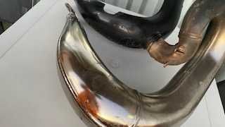Escape Ktm oferta de Proteçao carbono