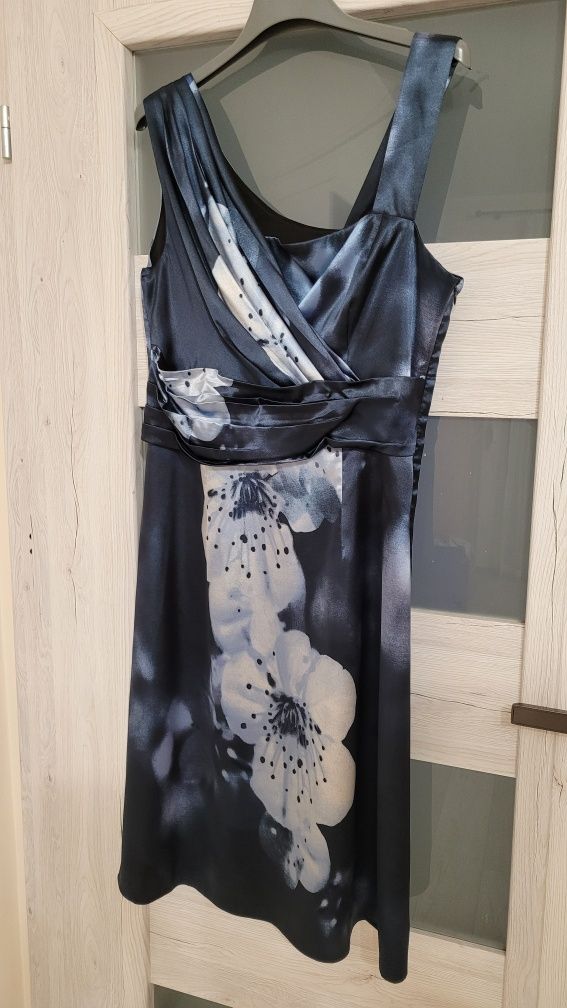Granatowa sukienka Bolero r. 40