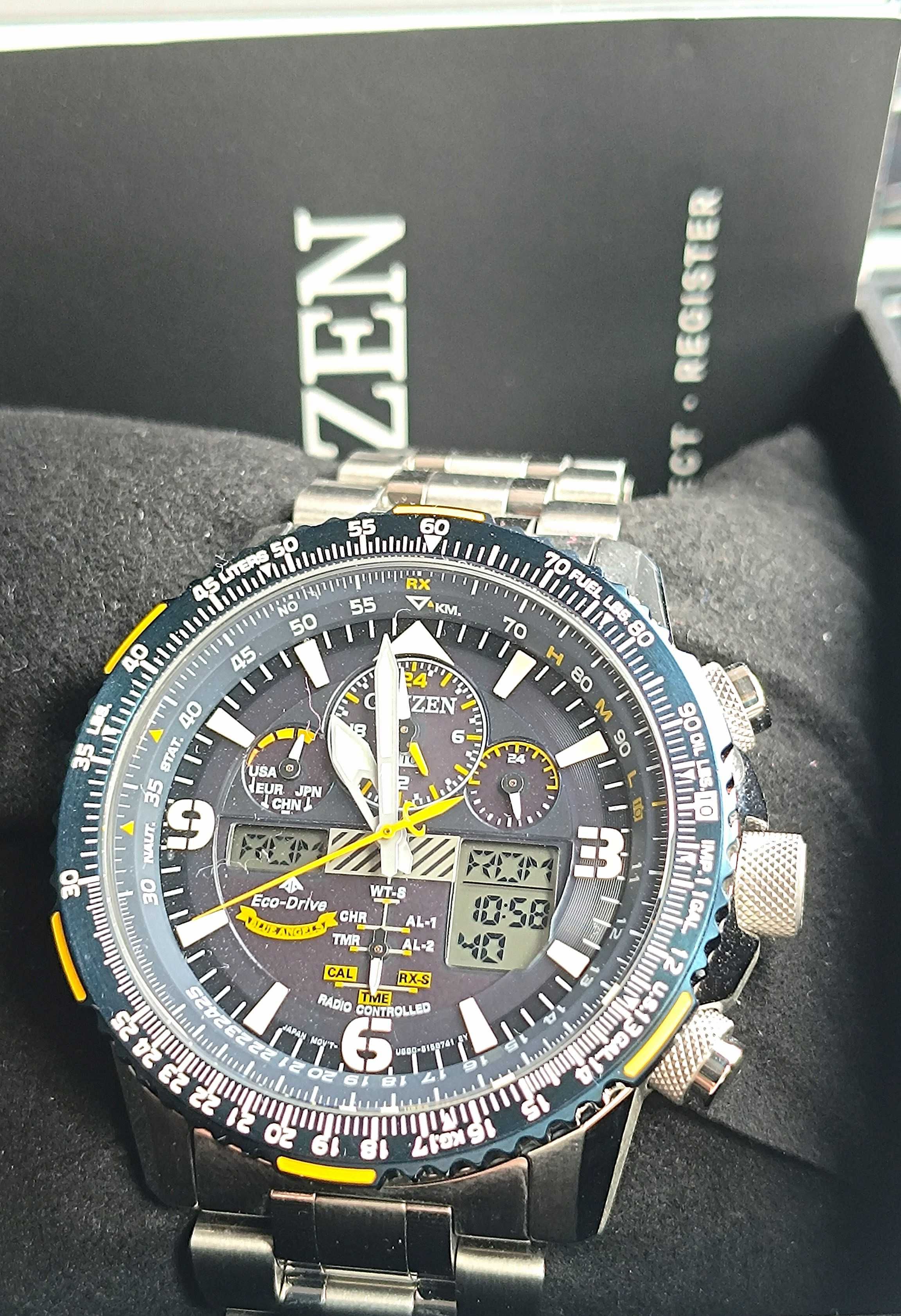 Zegarek Citizen JY8078-01L Eco-Drive Blue Angel Gwarancja Promaster