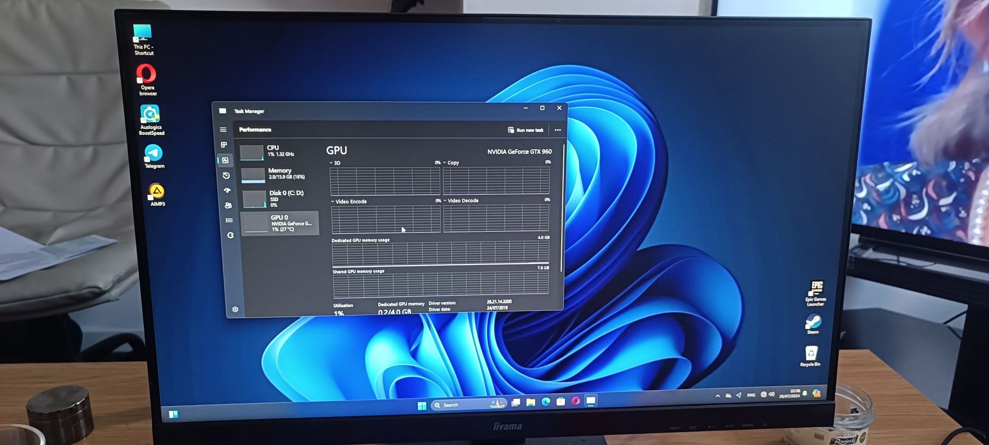Ігровий комп'ютер Xenon 12 ядер, DDR4 16 гб, nvidia 1050 ti 4 ГБ